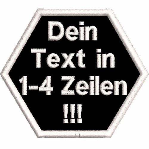 Namensschild aufnäher patch - namensschild,
