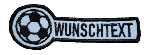 Fußball patch aufnäher kutte - patch,