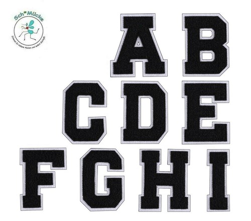 Aufbügler buchstaben cm - aufbügler,