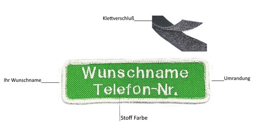 Namensschild name schild - name,