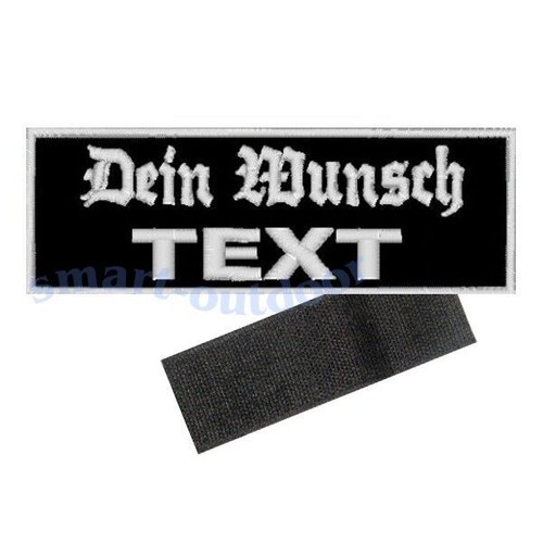 Rechteckiger aufnäher mit - rechteckiger,