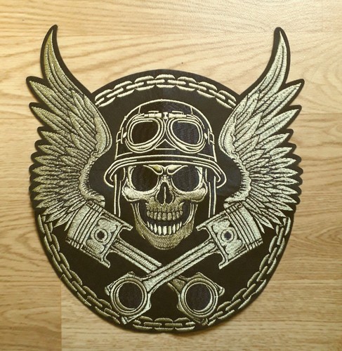 Aufnäher totenkopf skull - aufnäher,