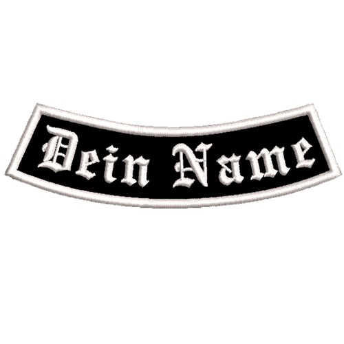 Unterer bogen namensschild - bogen,