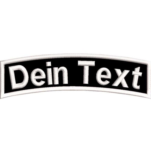 Namensschild gebogen mit - namensschild,
