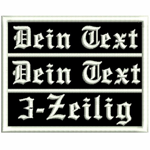 Namensschild mit wunschtext - mit,